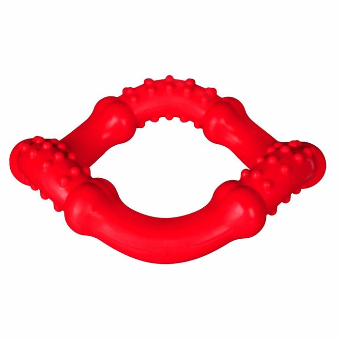 Іграшка для собак Trixie Кільце зігнуте d=15 см (гума, кольори в асортименті) - masterzoo.ua