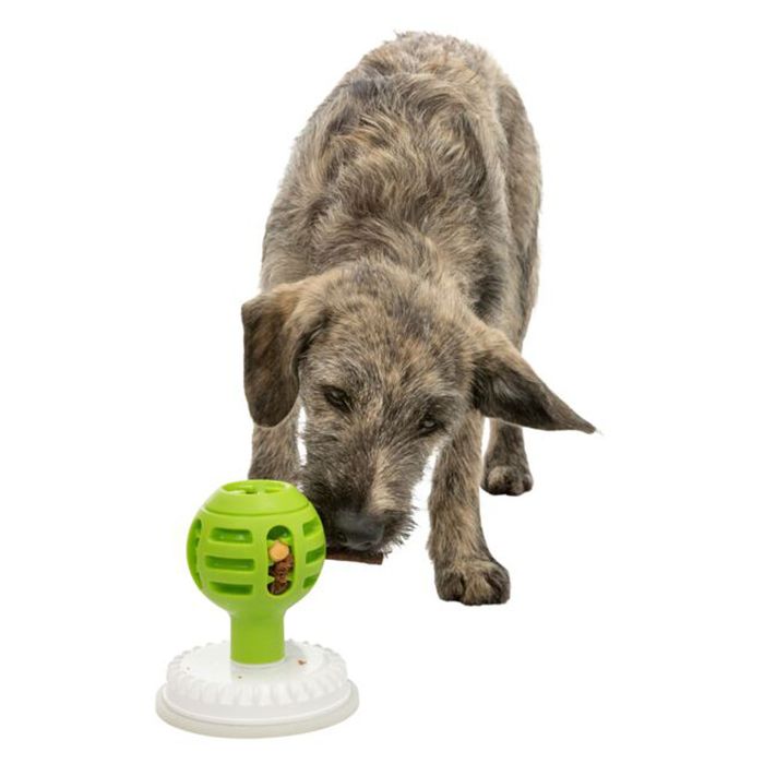 Игрушка-Мяч для собак Trixie для лакомств Lick'n d = 8, 12 см × 13 см - masterzoo.ua