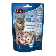 Ласощі для котів Trixie PREMIO Tuna Rolls 50 г (курка та риба) - masterzoo.ua