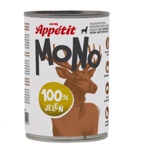 Вологий корм для собак Comfy Appetit Mono 400 г - оленина - masterzoo.ua