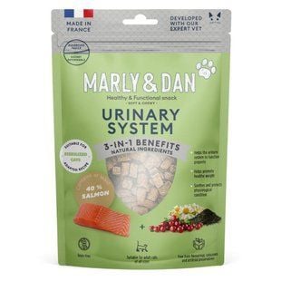 Ласощі для котів Marly & Dan Urinary System 40 г - лосось - masterzoo.ua