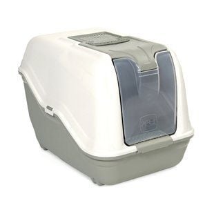 Туалет-бокс для кошек MPS Netta Maxi 66х49х50 см &ndash; светло-зеленый - masterzoo.ua