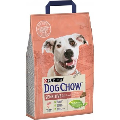 Сухий корм для дорослих собак Dog Chow Sensetive 2,5 кг (лосось) - masterzoo.ua