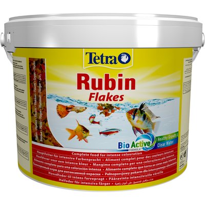 Сухий корм для акваріумних риб Tetra в пластівцях «TetraRubin» 10 л (для всіх акваріумних риб) - masterzoo.ua