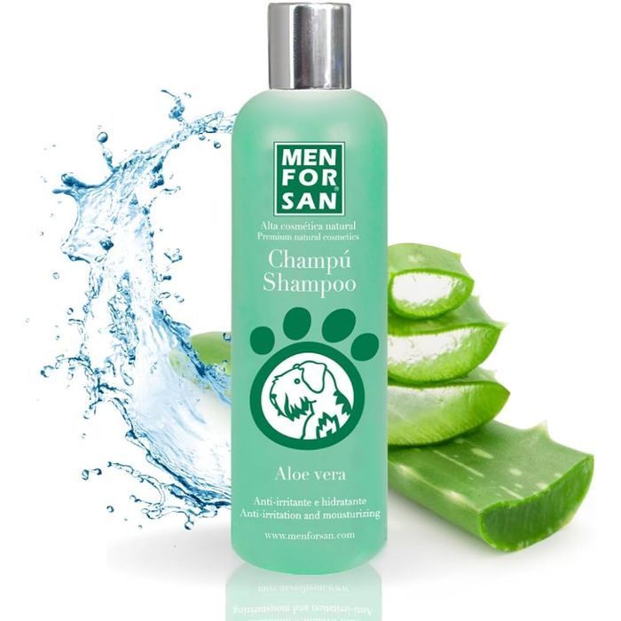Menforsan Aloe vera шампунь для собак 50 мл - алоэ вера - masterzoo.ua