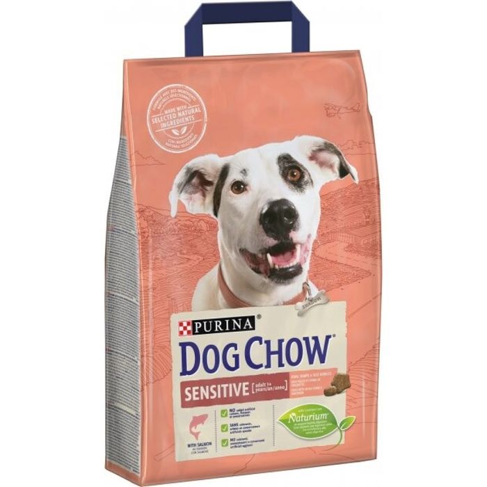 Сухой корм для взрослых собак Dog Chow Sensetive 2,5 кг (лосось) - masterzoo.ua