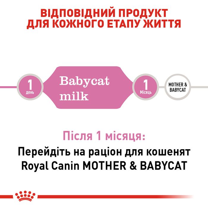Замінник молока для кошенят Royal Canin Babycat Milk, 300 г - masterzoo.ua