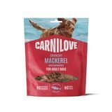 Ласощі для собак Carnilove Crunchy Snack Adult 200 г - скумбрія та малина - masterzoo.ua