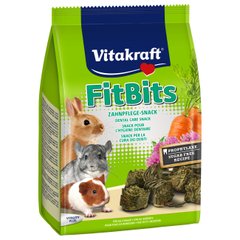 Ласощі для гризунів Vitakraft «Fit Bits» 500 г (овочі та люцерна) - masterzoo.ua