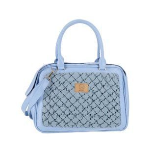 Misoco&Co сумка-переноска для котів 40x19.5x30 см - блакитний - masterzoo.ua
