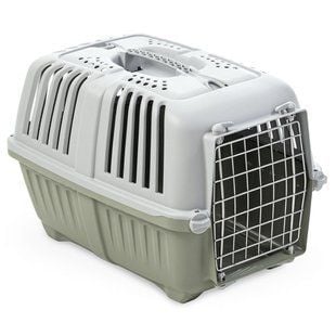 Переноска для кошек MPS Pratiko 2 55х36х36 см - светло-зеленый - masterzoo.ua