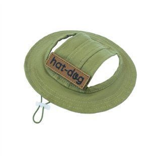 Панама для собак Hat-Dog с патчем M - хаки - masterzoo.ua