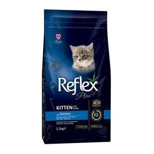 Сухой корм для котят Reflex Plus Kitten 1,5 кг - лосось - masterzoo.ua