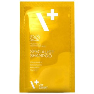 Шампунь собак Vet Expert Specialist Shampoo,15 мл х 20 шт - masterzoo.ua