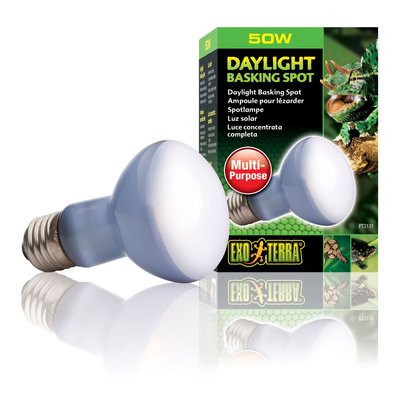 Лампа накаливания с неодимовой колбой Exo Terra «Daylight Basking Spot» 50 W, E27 (для обогрева) - masterzoo.ua
