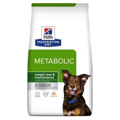 Сухой корм для собак Hill's Prescription Diet Metabolic 1,5 кг - курица - masterzoo.ua