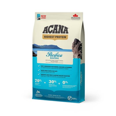 Сухой корм для взрослых собак всех пород Acana Pacifica 11,4 кг (рыба) - masterzoo.ua