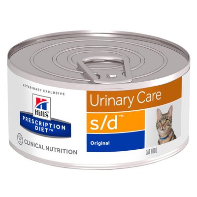 Вологий корм для котів Hill's Prescription Diet Urinary Care s/d 156 г - домашня птиця - masterzoo.ua