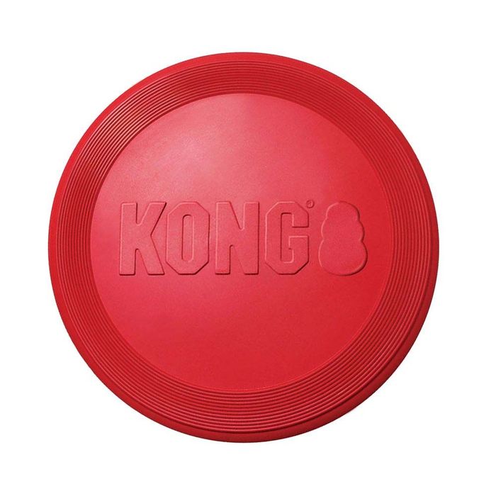 Игрушка для собак флаер-фрисби Kong Classic Flyer 23 см L - masterzoo.ua