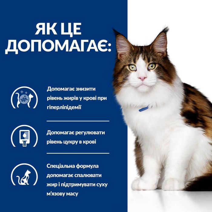 Сухий корм для котів Hill's Prescription Diet Multi-Benefit w/d 3 кг - курка - masterzoo.ua
