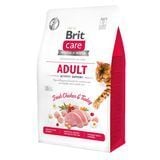 Сухий корм для котів Brit Care Cat GF Adult Activity Support 400 г - курка та індичка - masterzoo.ua