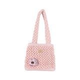 Misoco&Co сумка-переноска для собак 40x18x38 см - рожевий - masterzoo.ua
