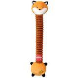 Waudog Fun Crunchy Лиса игрушка для собак 37 см - коричневый - masterzoo.ua
