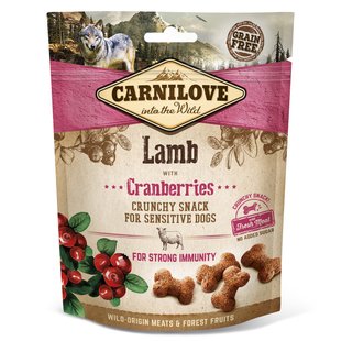 Ласощі для собак Carnilove Lamb with Cranberries 200 г (для імунітету) - masterzoo.ua