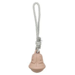 Trixie Bell on Rope іграшка для собак 36 см - бежевий - masterzoo.ua