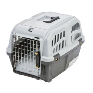 Переноска для котів MPS Skudo 3 Cat 7 60х40х39 см - сірий - masterzoo.ua