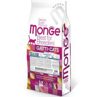 Cухой корм для кошек Monge Monoprotein Sterilised 10 кг - форель - masterzoo.ua