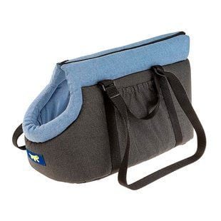 Cумка-переноска для котів Ferplast Borsello 50 43x24x24 см - блакитний - masterzoo.ua