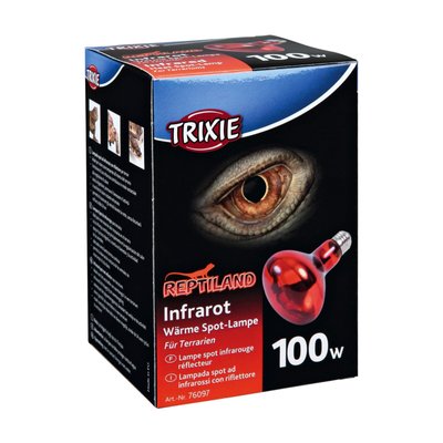 Інфрачервона лампа розжарювання Trixie 100 W, E27 (для обігріву) - masterzoo.ua