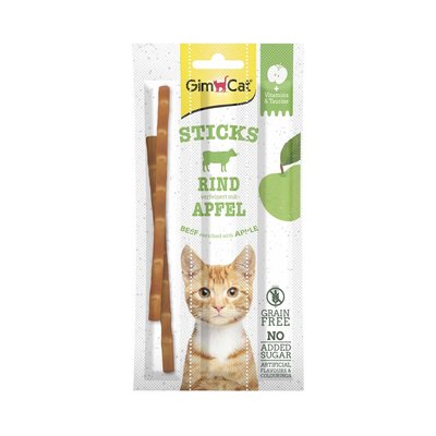 Лакомство для кошек GimCat Superfood Duo-Sticks 3 шт. (говядина) - masterzoo.ua