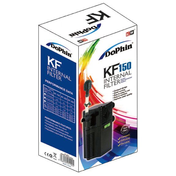Внутренний фильтр KW Zone Dophin «KF-150» для аквариума до 40 л - masterzoo.ua