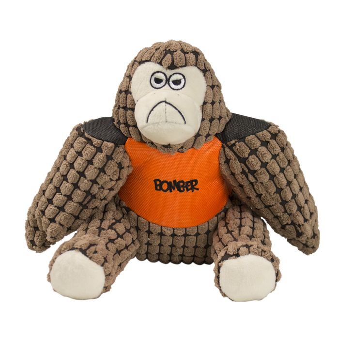 Іграшка для собак Bomber Мавпочка з пискавкою 23 см (плюш) - masterzoo.ua