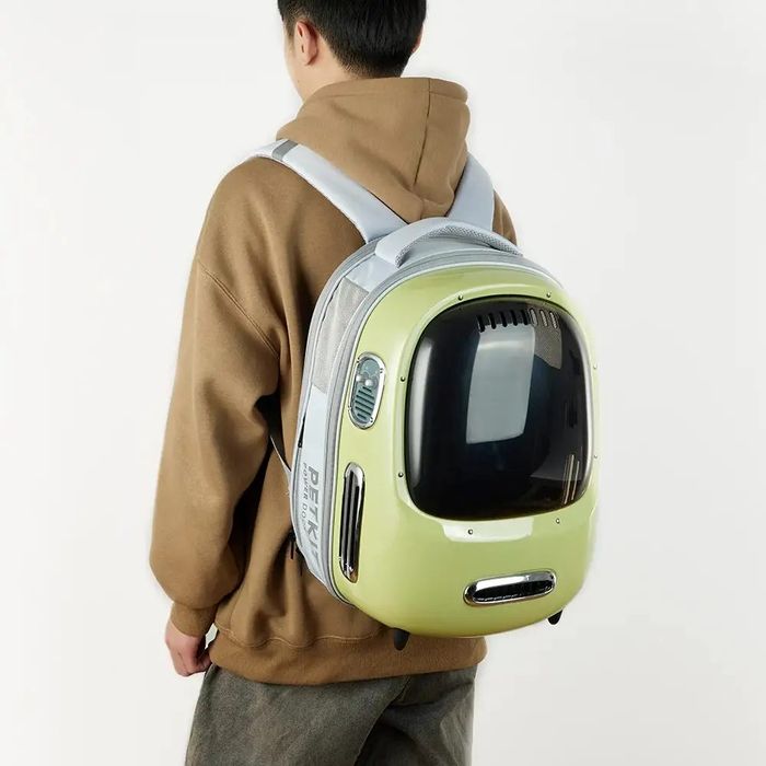 Рюкзак-переноска для грызунов Petkit Breezy 2 Smart Green - rds - masterzoo.ua