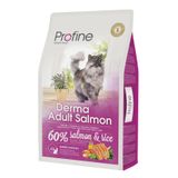 Сухой корм для кошек, шерсть которых требует дополнительного ухода Profine Cat Derma 10 кг (лосось)