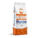 Cухий корм для котів Monge Monoprotein Sterilised 10 кг - качка - masterzoo.ua