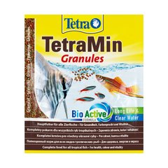 Сухий корм для акваріумних риб Tetra в гранулах «TetraMin Granules» 15 г (для всіх акваріумних риб) - masterzoo.ua