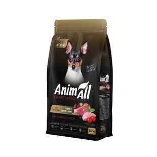 Cухой корм для собак AnimAll Small Breed Adult 700 г - индейка и ягненок - masterzoo.ua