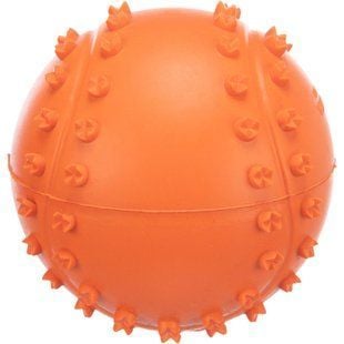 Trixie Ball игрушка для собак с пищалкой 6 см - оранжевый - masterzoo.ua