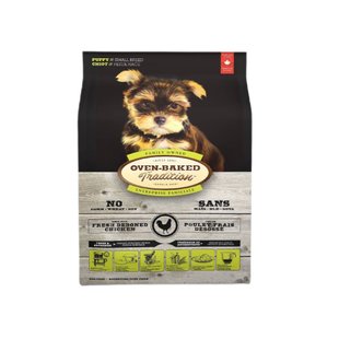 Сухой корм для щенков Oven-Baked Tradition Puppy Small Breed 2,27 кг - курица - masterzoo.ua