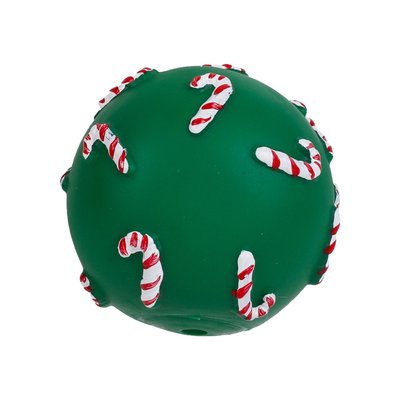 Игрушка для собак Wouapy подарочный мяч с конфетами d=8,5 см - masterzoo.ua