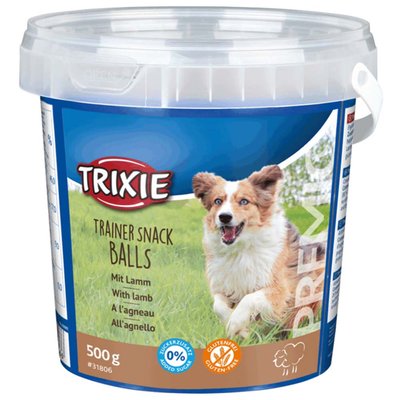 Ласощі для собак Trixie PREMIO Trainer Snack Lamb Balls 500 г (ягня) - masterzoo.ua
