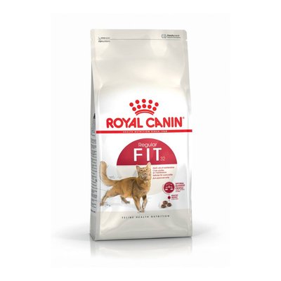Сухий корм для дорослих кішок Royal Canin Fit 32, 10 кг (домашня птиця) - masterzoo.ua