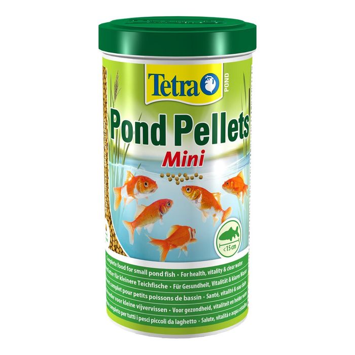Сухой корм для прудовых рыб Tetra в гранулах «Pond Pellets Mini» 1 л (для всех прудовых рыб) - masterzoo.ua