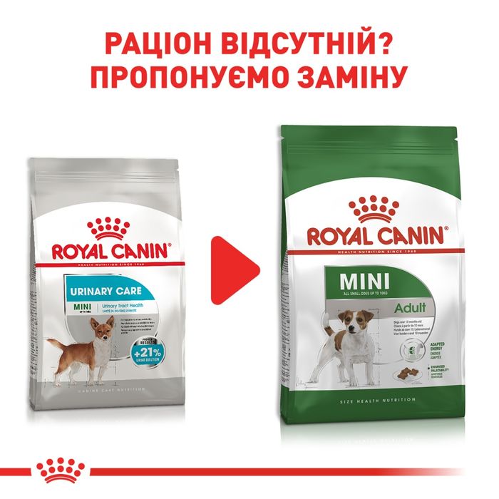 Корм сухий для собак Royal Canin Mini Urinary Care 3 кг - домашня птиця - masterzoo.ua