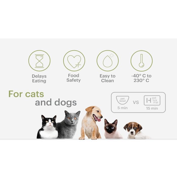 Pet Fun миска-килимок для котів 29х18х0,9 см - зелений - masterzoo.ua