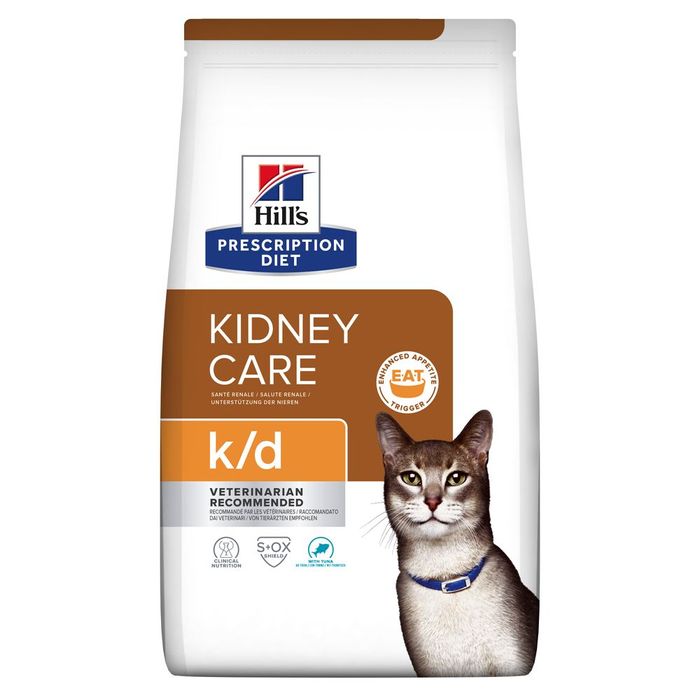 Сухой корм для кошек Hill's Prescription Diet Kidney Care k/d 1,5 кг - тунец - masterzoo.ua